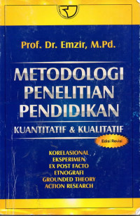 Image of Metodologi penilitian pendidikan: kuantitatif dan kualitatif