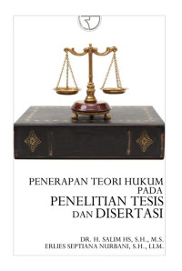 Image of Penerapan teori hukum pada penelitian tesis dan disertasi